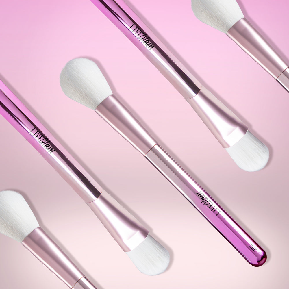 Pink Ombre Complexion Brush Set