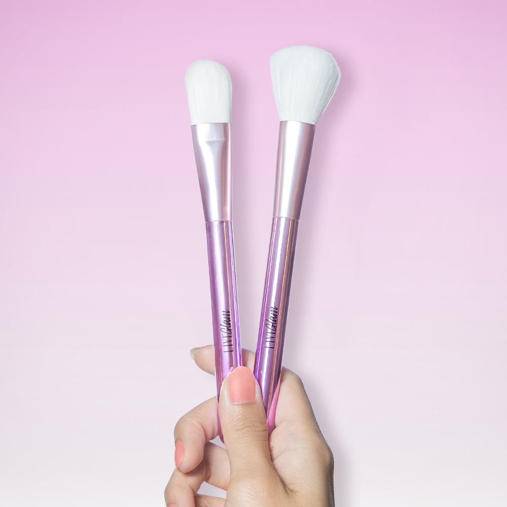 Pink Ombre Complexion Brush Set