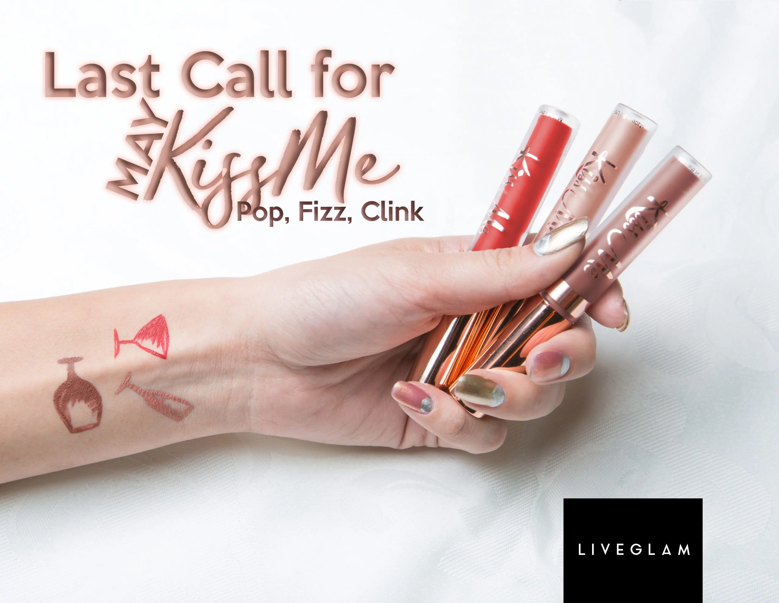 Last Call: May KissMe Club “Pop, Fizz, Clink”