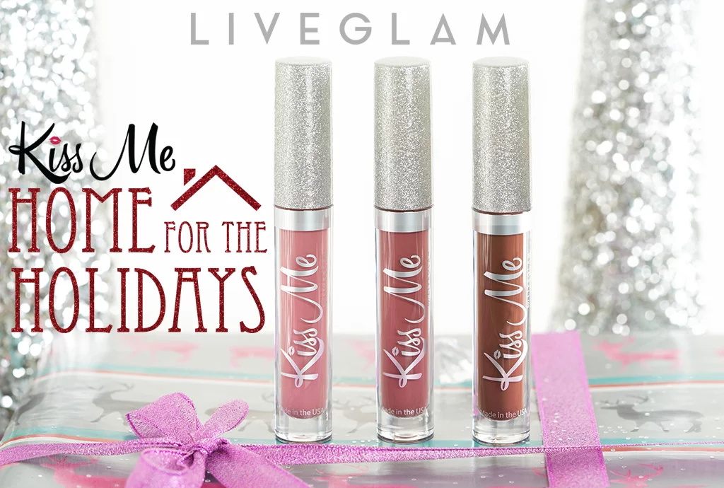 Head Home for the Holiday with December LiveGlam KissMe