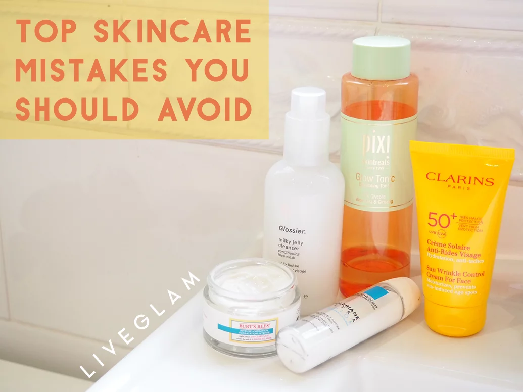 The top 10 Skincare Mistakes You Should Be Avoiding 