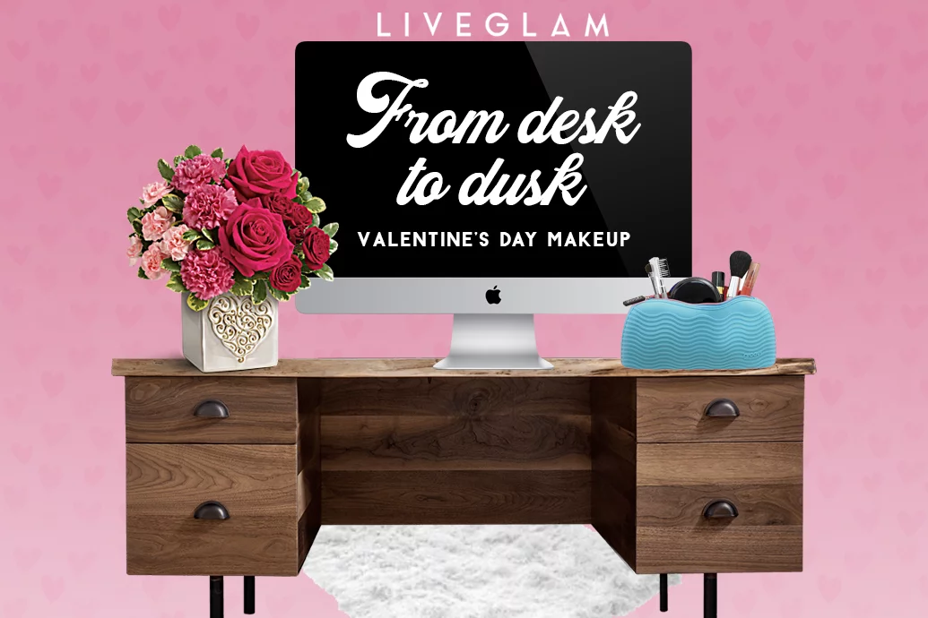 From Desk to Dusk Valentine’s Day Makeup