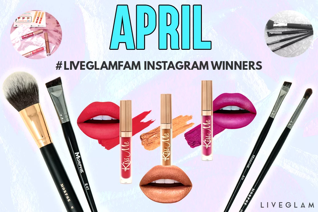 April LiveGlam Instagram Winners