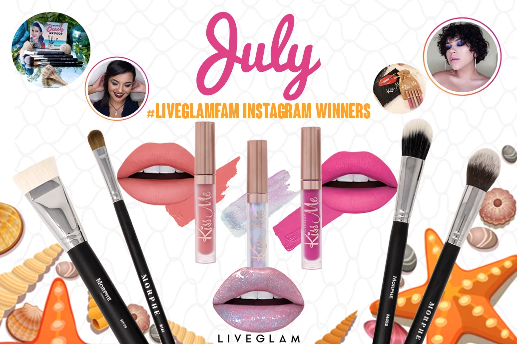 July #LiveGlamFam Instagram Winners!
