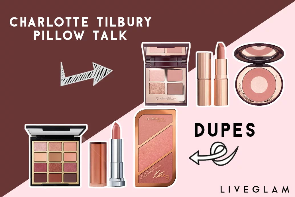 Charlotte Tilbury Pillow Talk Dupe Drugstore Dupes for Trending Makeup - LiveGlam