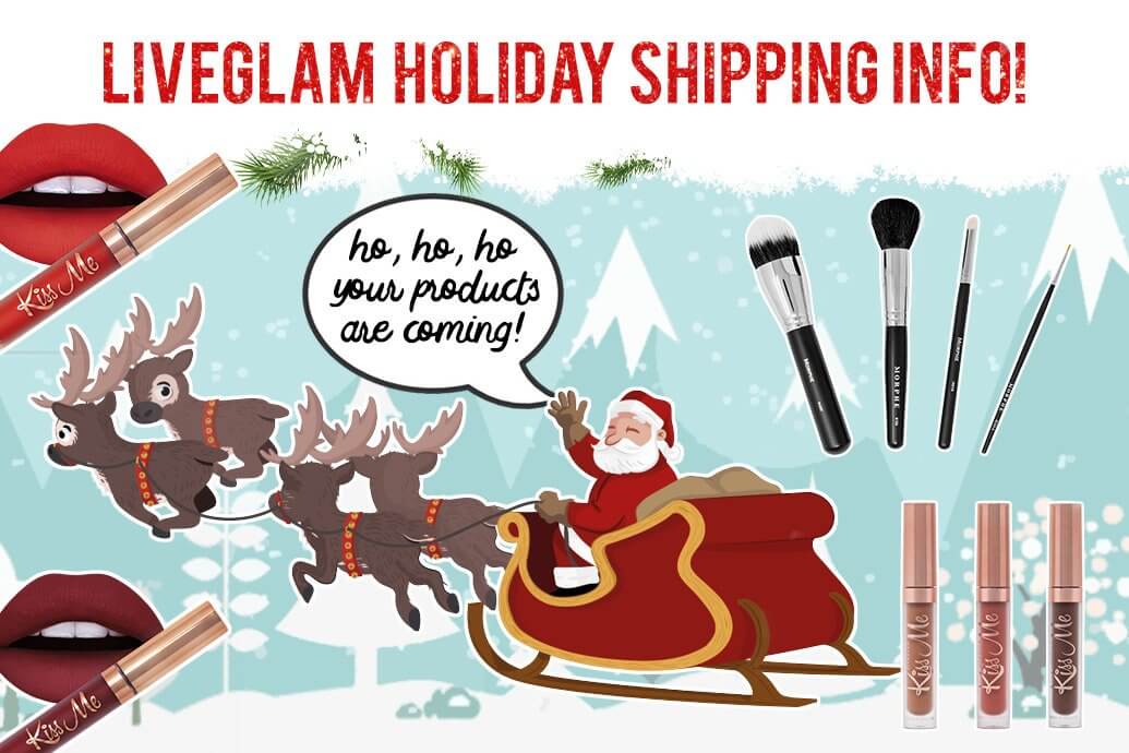 Processing & Shipping Info for Your LiveGlam Holiday Packages! 