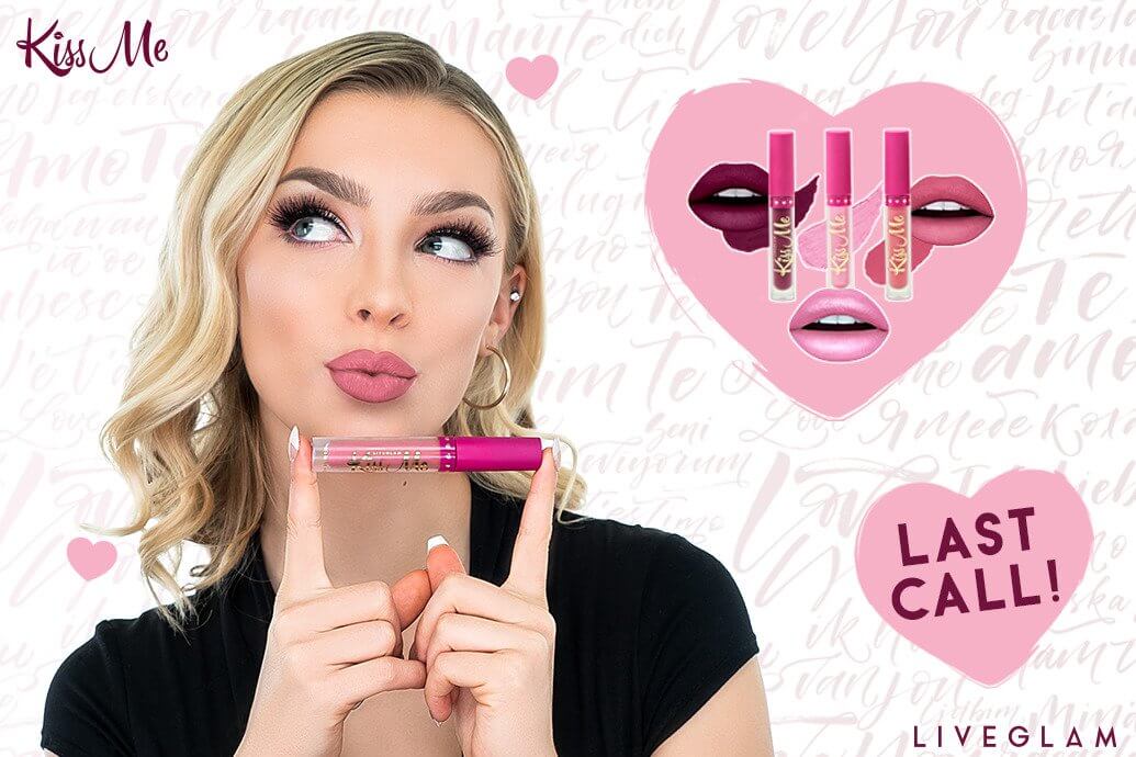 Last Call February LiveGlam KissMe collection