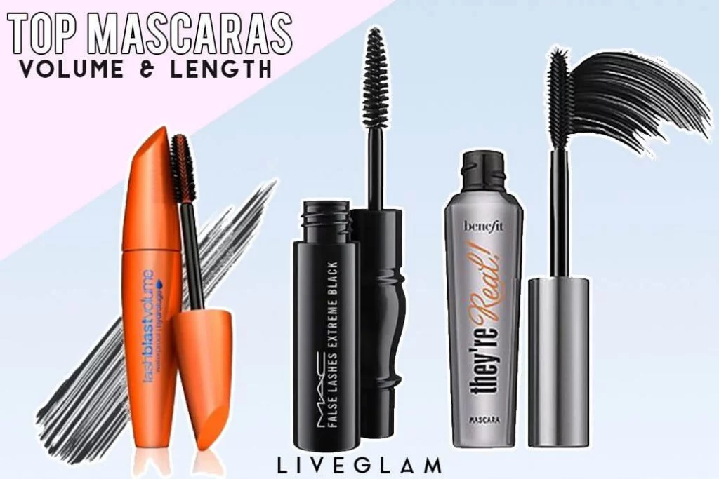 Top 3 Mascaras for Volume and Length! LiveGlam