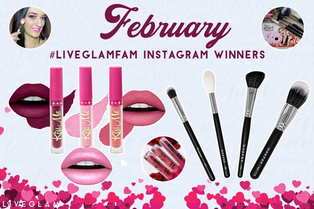 February LiveGlam Instagram Winners 2019
