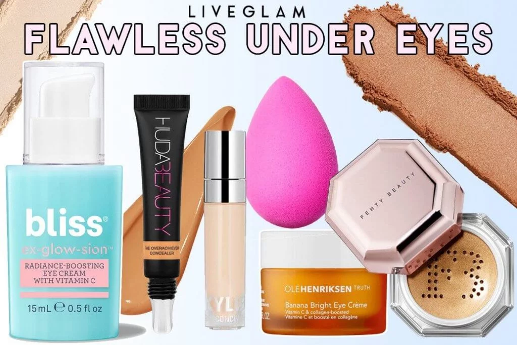 How To Achieve Flawless Under Eye Makeup - LiveGlam