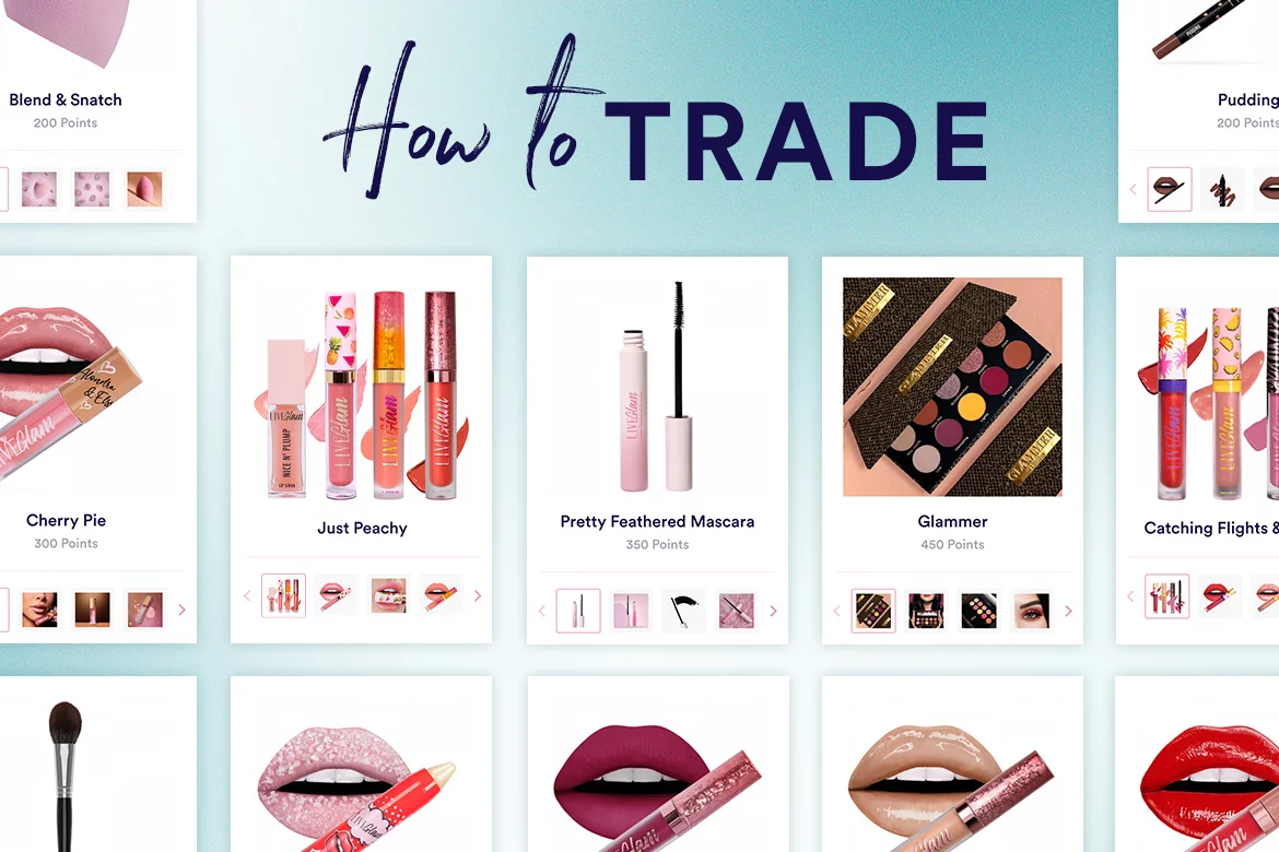 How to Trade LiveGlam Products