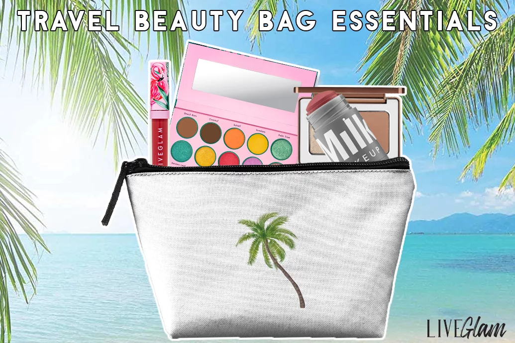 travel beauty bag essentials