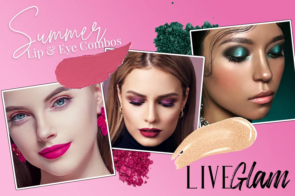 summer eyeshadow and lipstick combinations