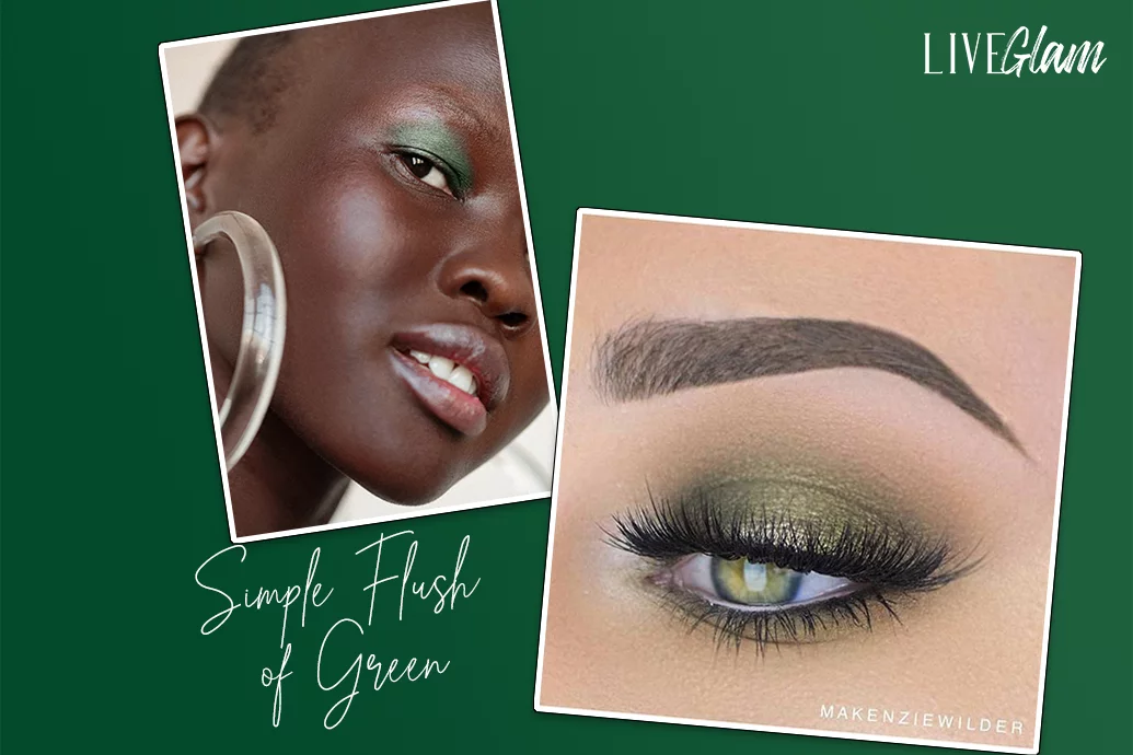 How to Green Eyeshadow