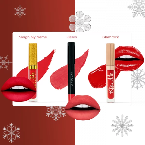 LiveGlam Spice Holiday Lipstick Collection 2019