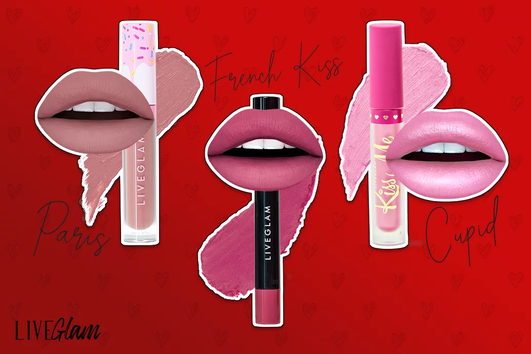 Valentine's Day Pink Lipstick