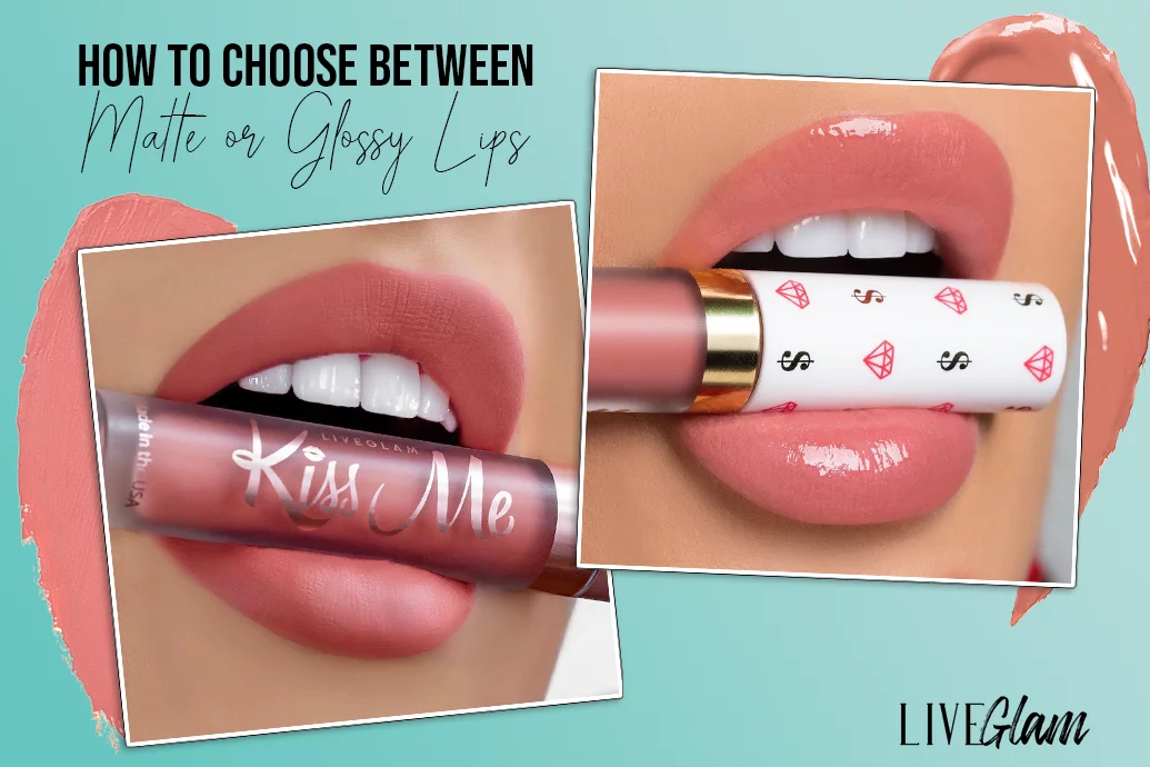 How to choose between matte or glossy lips