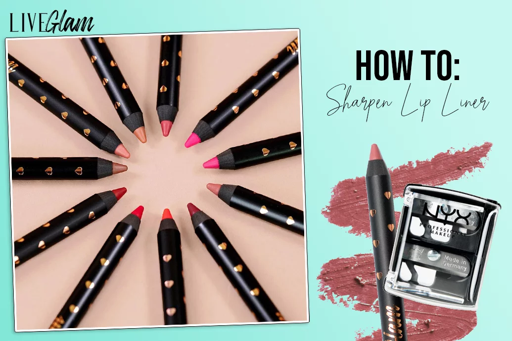 how to sharpen lip liners