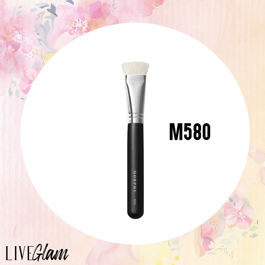 LiveGlam Morphe M580 Deluxe Flat Contour brush