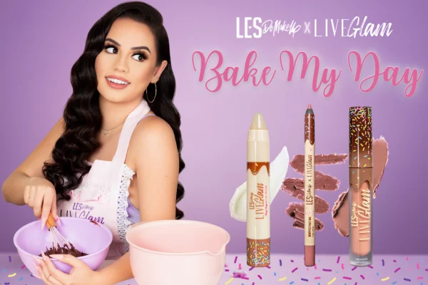 Les Do Makeup x LiveGlam collab bake my day collection