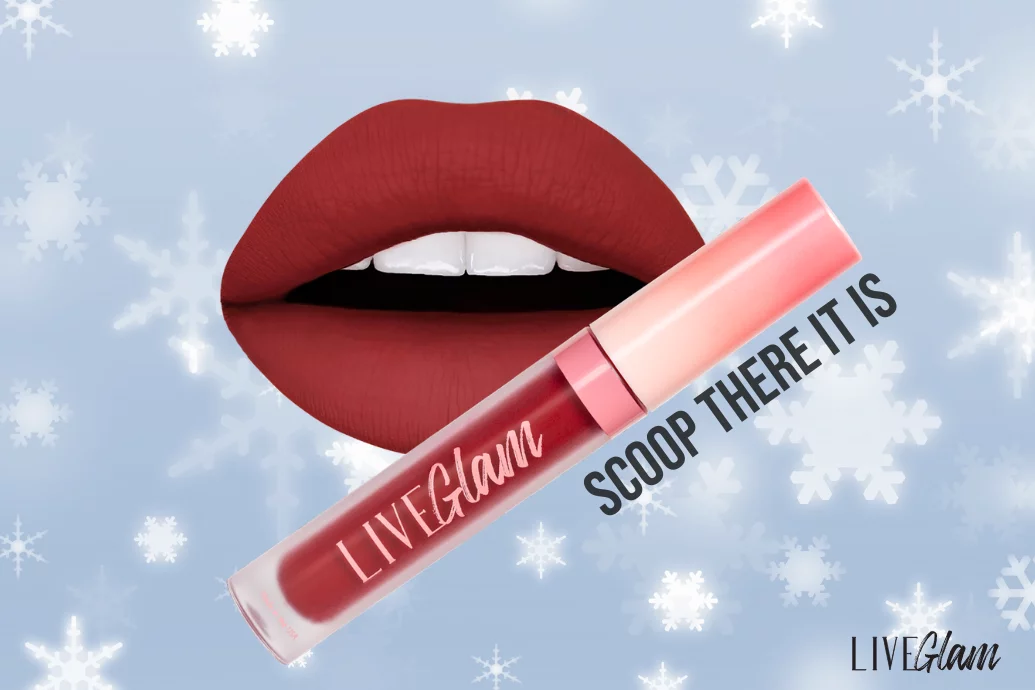 matte red lipstick for winter