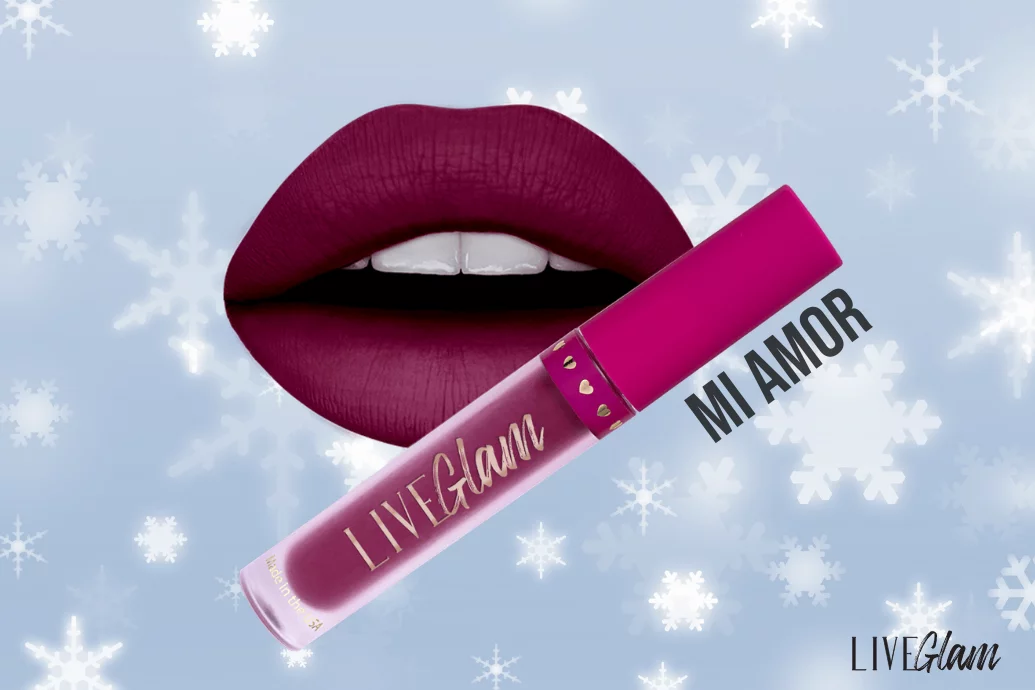 purple lipstick color to wear in winter