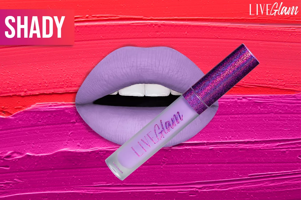 electric purple lipstick color