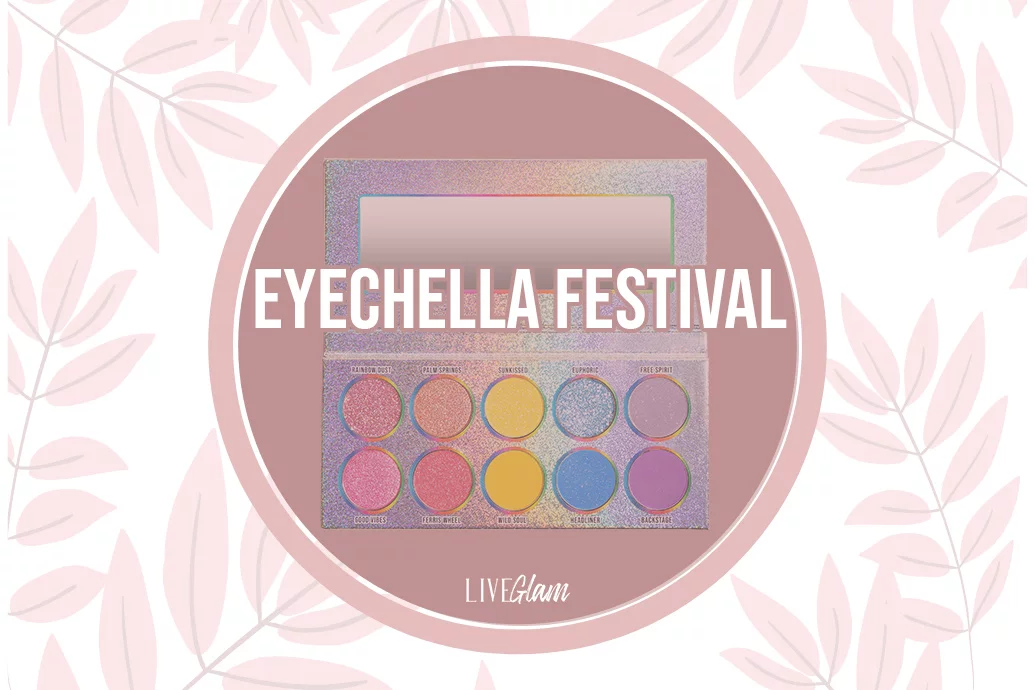 LiveGlam Eyechella Festival Eyeshadow Palette Ingredients List