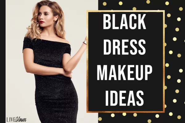 black dress makeup ideas