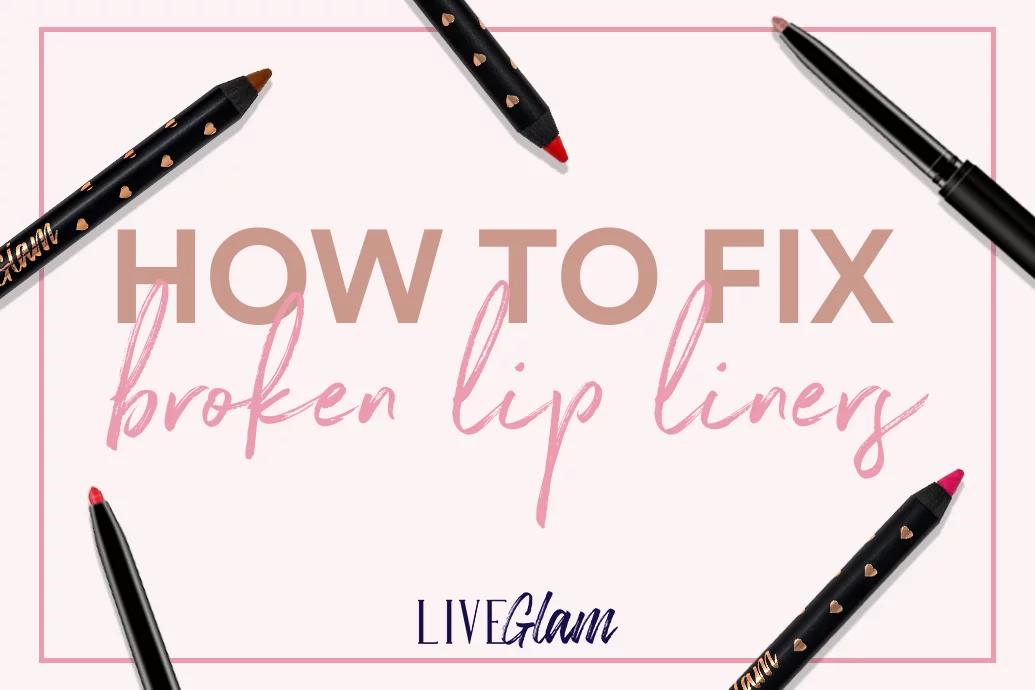 how to fix broken lip liners