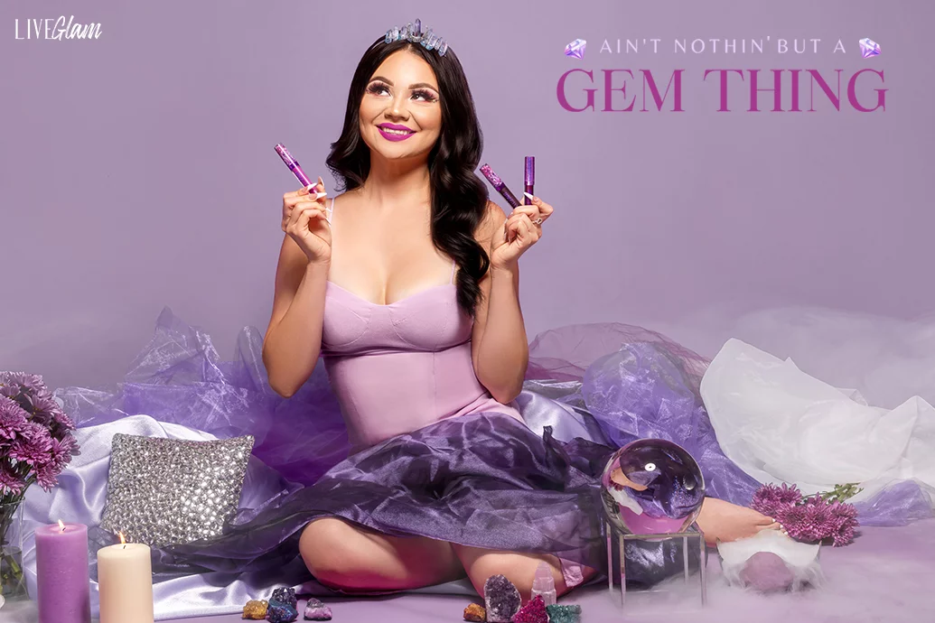 aint nothin but a gem thing LiveGlam lippie collection september 2021
