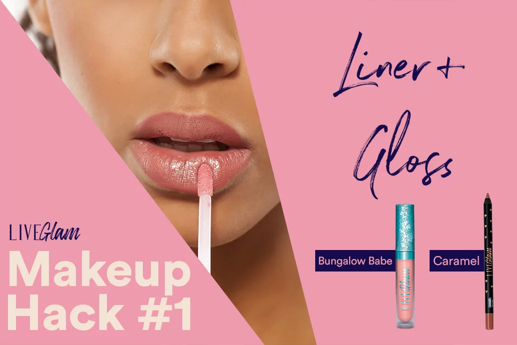 makeup hack to make your lips look bigger