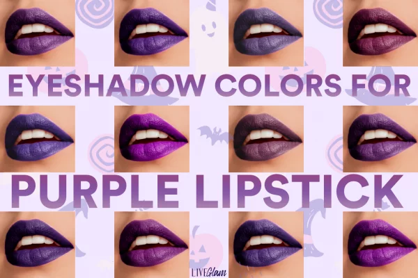 Eyeshadow Colors That Go With Purple Lipstick